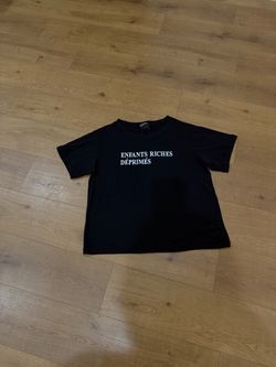 Enfants Riches Déprimés Black Logo T-Shirt