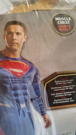 XL Adult Superman Costume