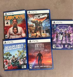 Games PS5….. lot