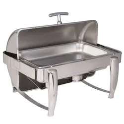 New Vollrath T3600 D-Lux 8.5 Qt Roll Top Chafer — $500 EACH — 3 Available