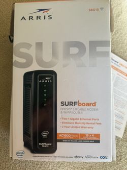 New Arris Surfboard Sbg10