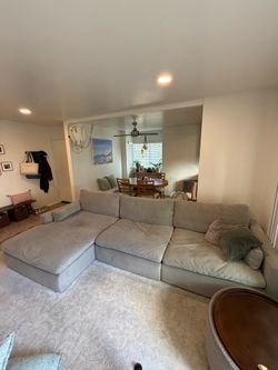 Lightly used sectional