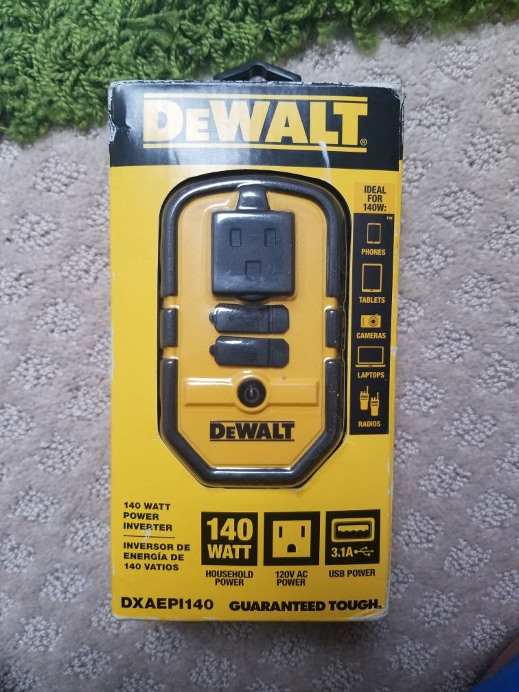 Dewalt power inverter new