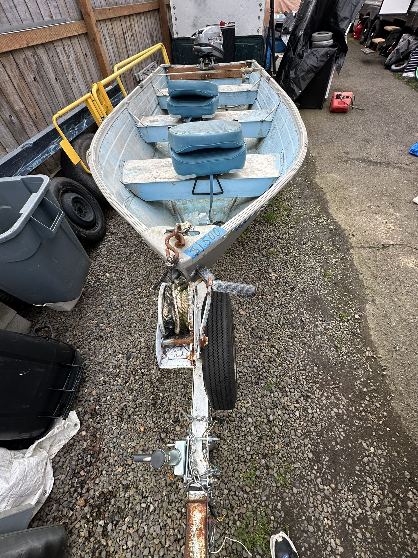 Boat k craft 12 ft Aluminum
