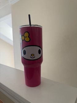 my melody sanrio reusable cup / tumbler