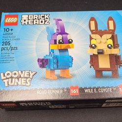 Lego - 40559 Brickheadz Looney Tunes (Road Runner, Wile E. Coyote)
