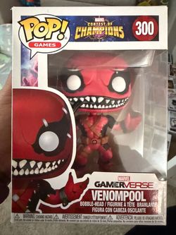 Funko Pop Games Marvel Contest of Champions Venompool #300 Vinyl Figure