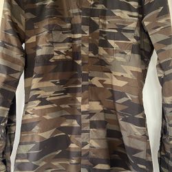 Hugo Boss Extra Slim fit Camo Button Down 