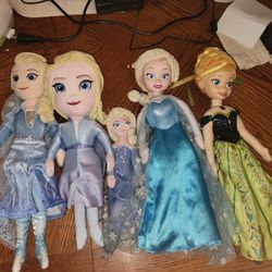 Disney Princess Plush Dolls