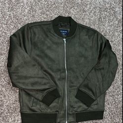 $160 XL Abercrombie Suede Jacket