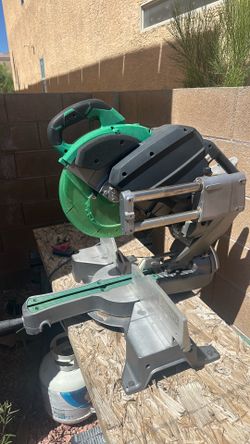 Metabo 12” Sliding Dual Bevel Compound Miter Saw