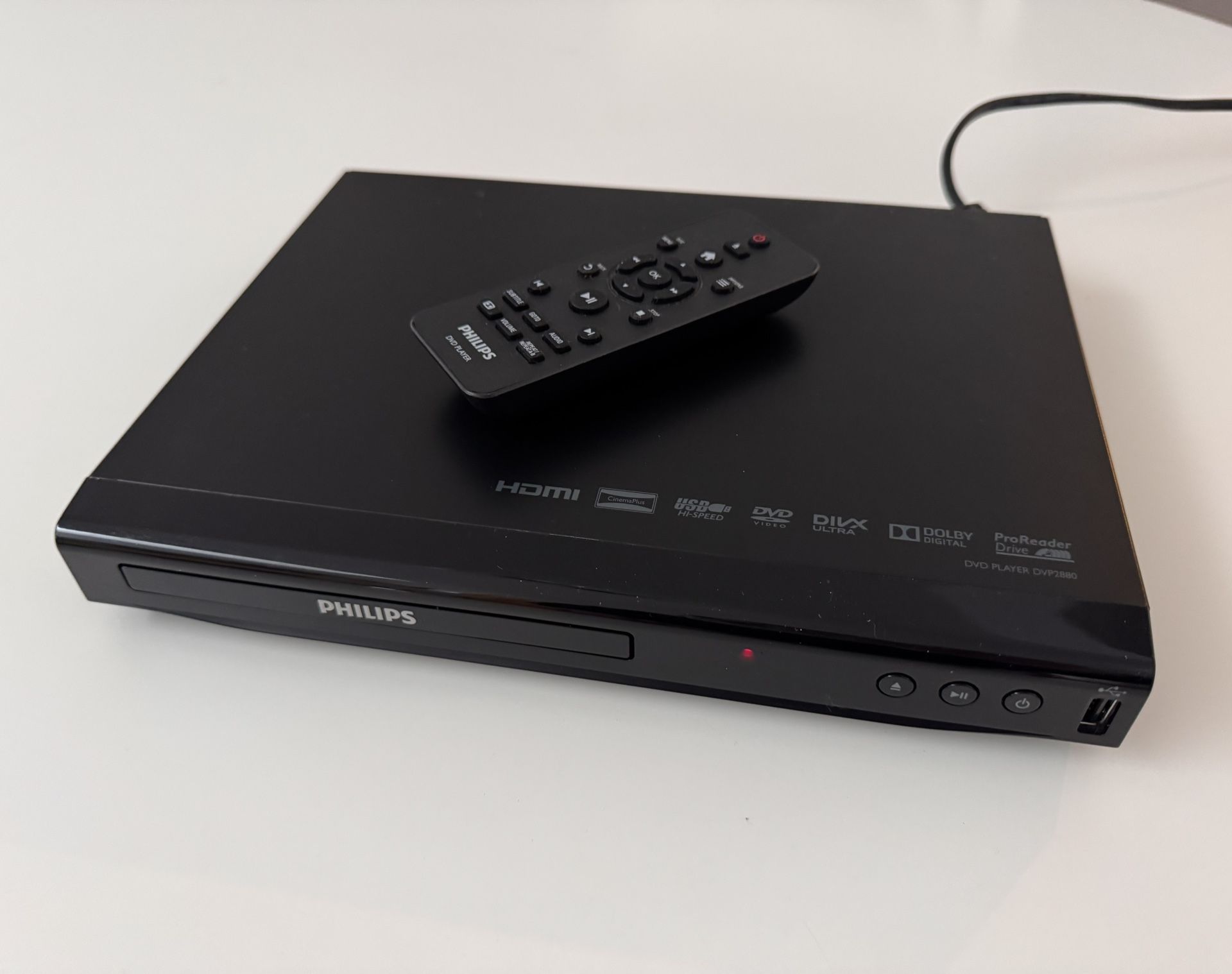 Philips DVP2880 HDMI DVD Player (Black)