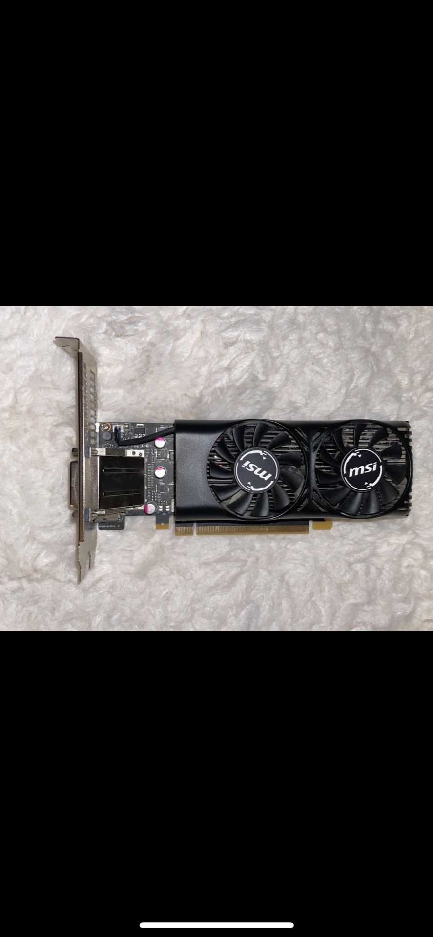 MSI GeForce GTX 1050 Low Profile Dual-Fan Graphics Card – Works Great!