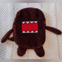 Domo Kun Backpack NHK-TYO Kid Zipper Bag Scene Y2K 