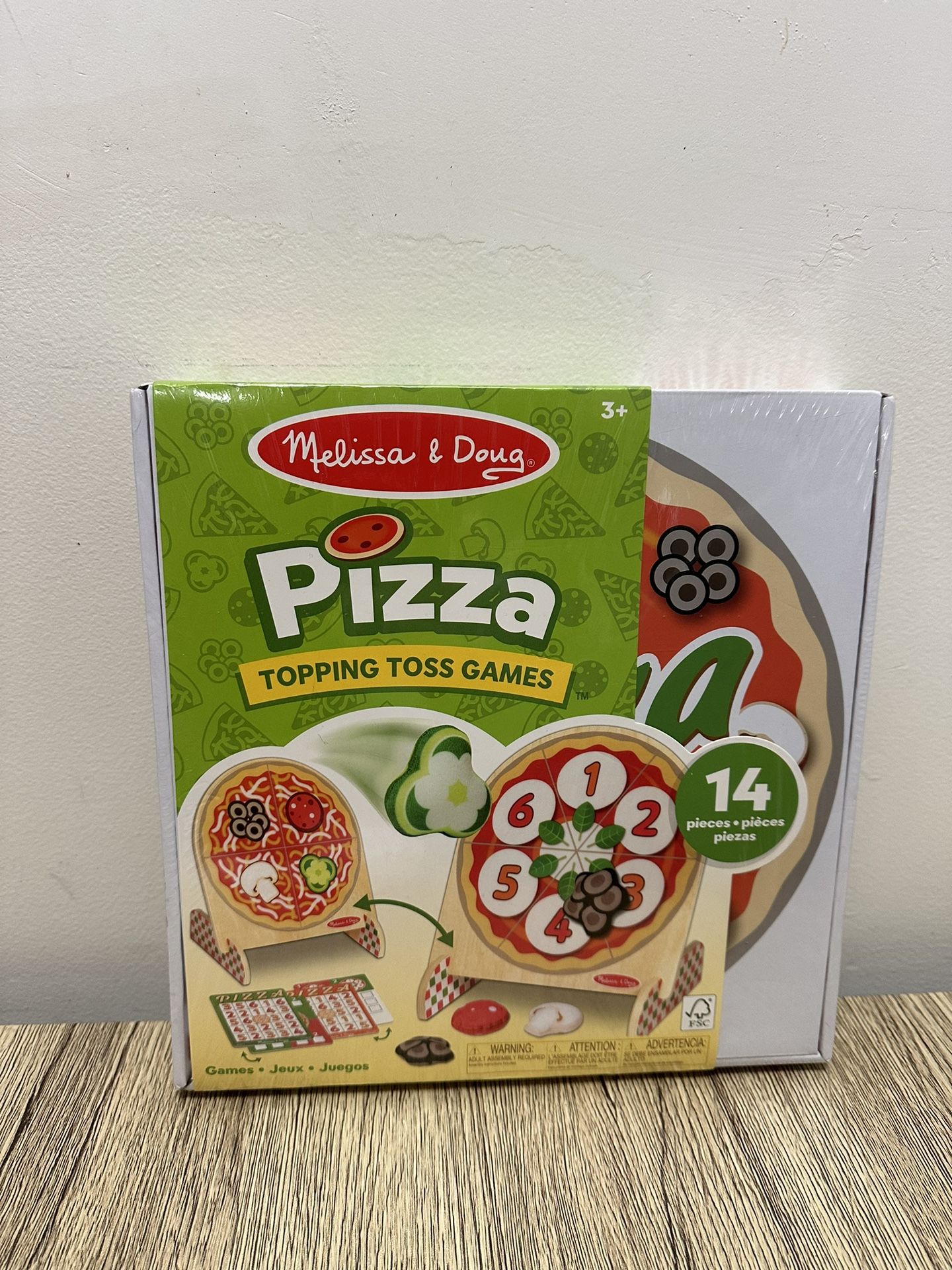 Melissa & Doug Pizza Topping Toss Game