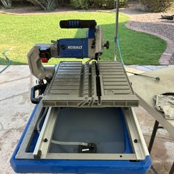 Kobalt 7 Inch Wet Tile Saw