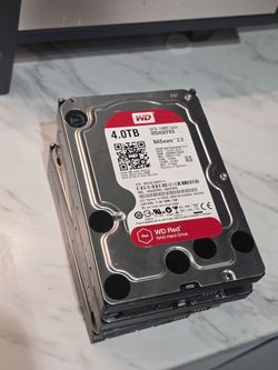 4TB Hard Drive HDD Disco Duro
WD Red
64MB cache
Sata
5400 RPM