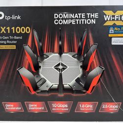 TP-Link Archer AX11000 Tri-Band Wi-Fi 6 Router