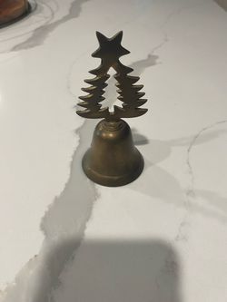 Brass Christmas Tree Bell