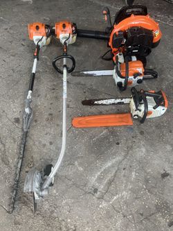 Stihl trimer,echo blower, chainsaw,edged Jardineria comercial