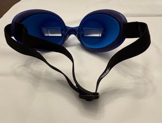 Upside down goggles