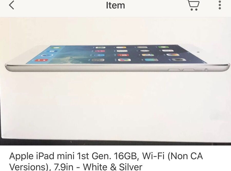 Apple iPad Mini 16 GB 7.9 in