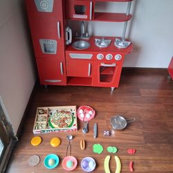 Wooden Play Kitchen 