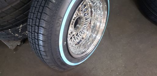 New Tire 155 80 13 White Wall