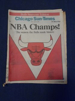 Chicago Sun Times June 14th 1991 cover only