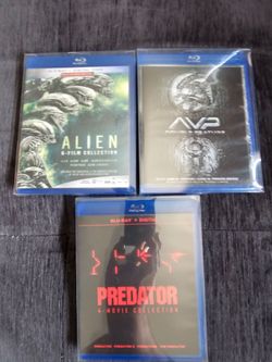 BLU-RAY ALIEN COLLECTION/ AVP/ PREDATOR COLLECTION