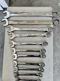 Standard Size Wrench Set For Sale