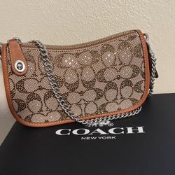 Coach Crystal Swinger Bag 