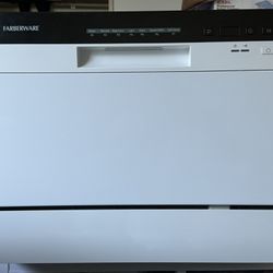 NEW Portable Countertop Farberware Dishwasher