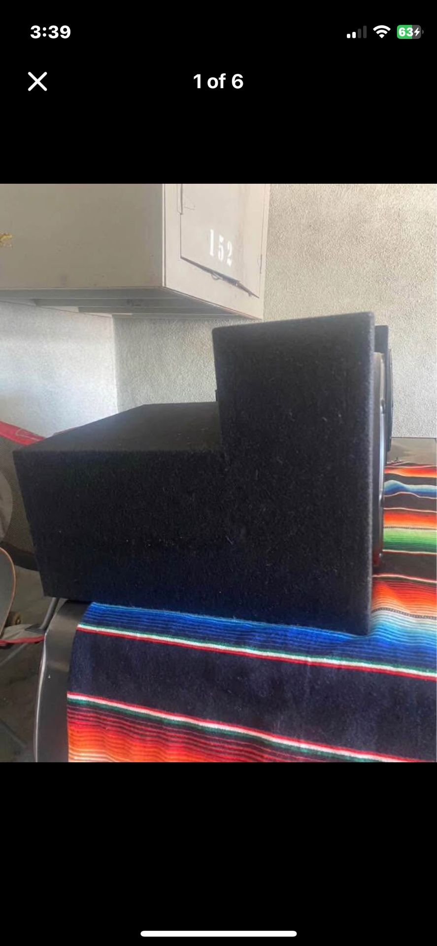 12" L shaped subwoofers for el camino