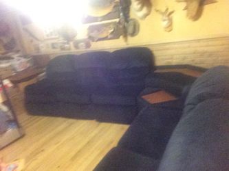 Sectional hide-a-way ween bed and corner storage