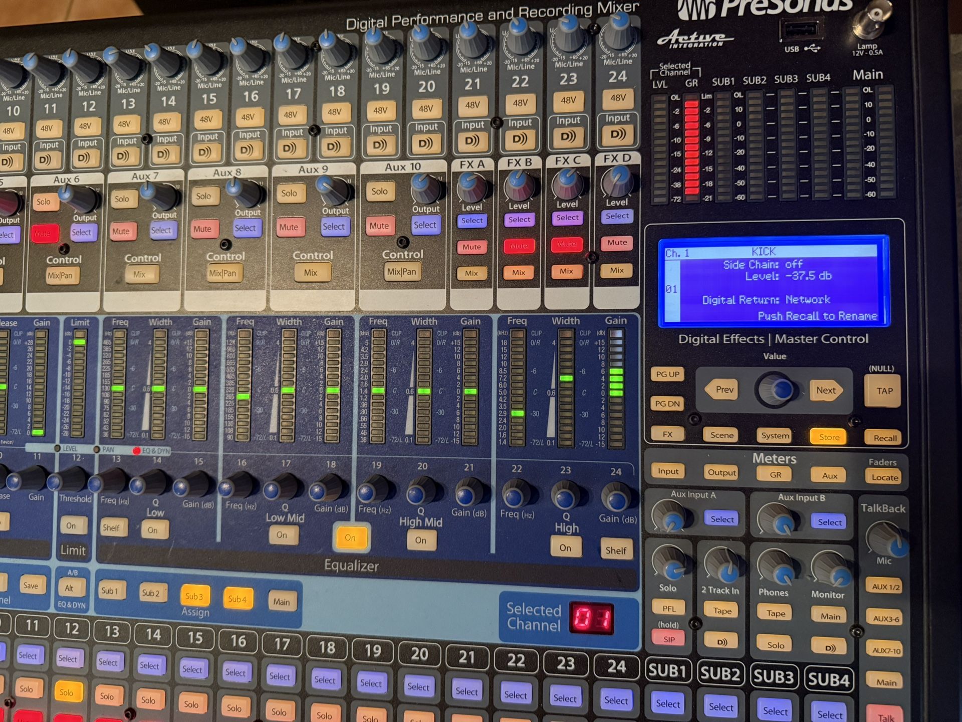 Presonus Studiolive 24.4.2 Mixer