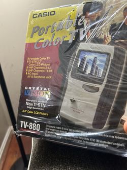  Casio Portable Color Tv
