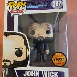 Funko Pop John Wick Chapter 2 387 Chase Edution Bloody
