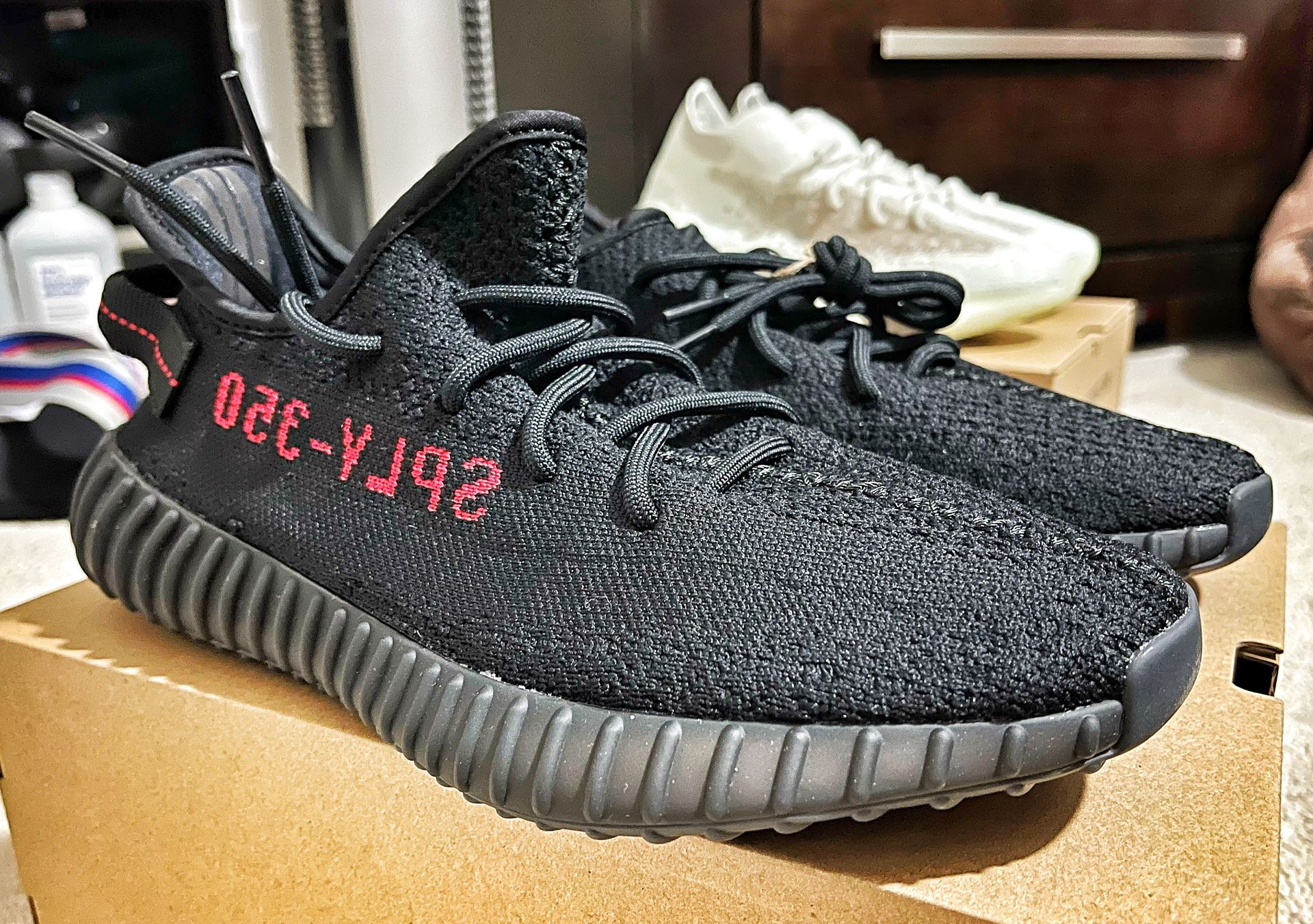 Retail Bred Yeezys Yeezy 350 Bred Size Lightly Worn Og Box And All