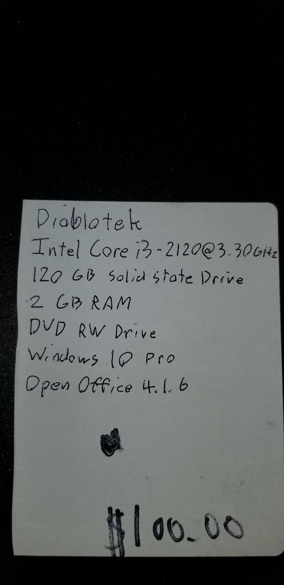 Diablotek CPU