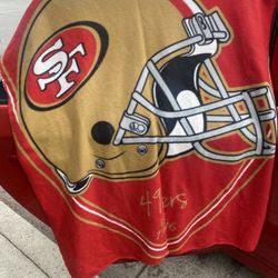 49 ers  Blanket 