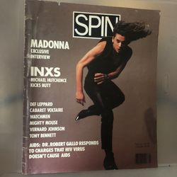 February 1988 Madonna Exclusive Interview For Spin Magazine