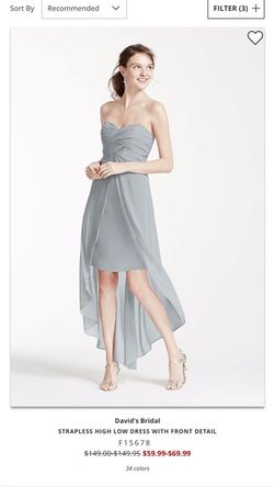 Bridesmaid Dress (Davids Bridal)