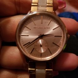 Brand new Original Michael Kors Watch Still Plastic On the Band's