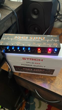 Power supply for guitar pedals (SPS -30 MAX)