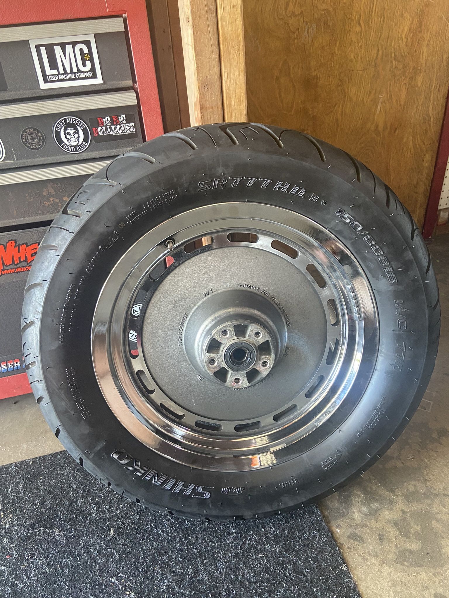 Harley Davidson Sportster 16 in rear Mag Wheel for Sale in Rancho