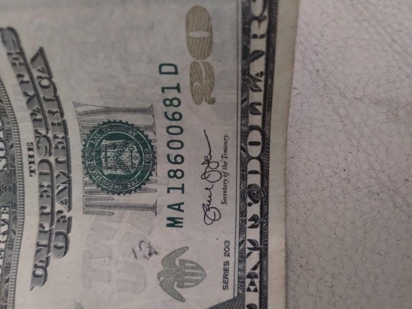 2013 20$ Radar Note.