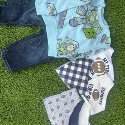 Boys Clothes And Bibs 