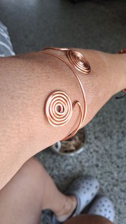 Bracelets pure copper  https://offerup.com/redirect/?o=d28ubWVu $15 each