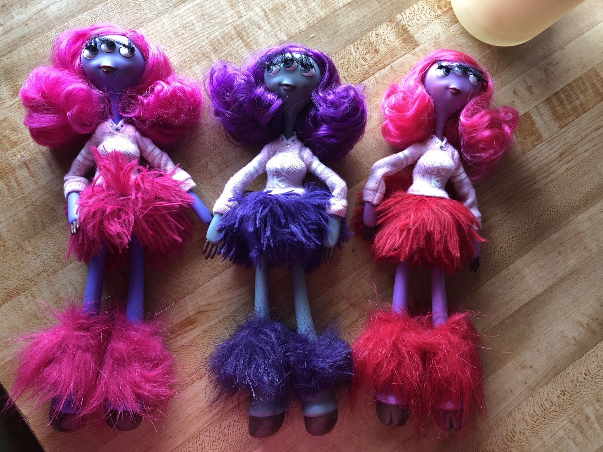 Monsters University PNK (Python Nu Kappa) dolls